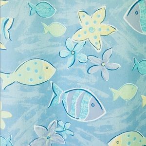 ❌SOLD❌ Martha Stewart Fabric Shower Curtain